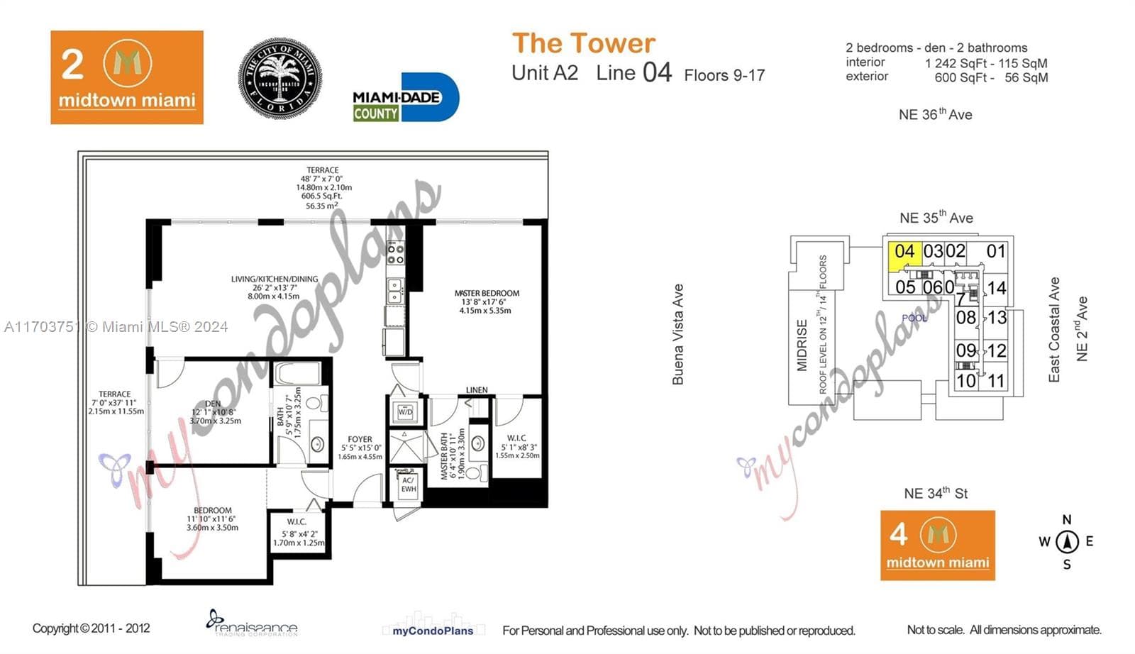 Condo en 3470 E Coast Ave, Miami — foto 2