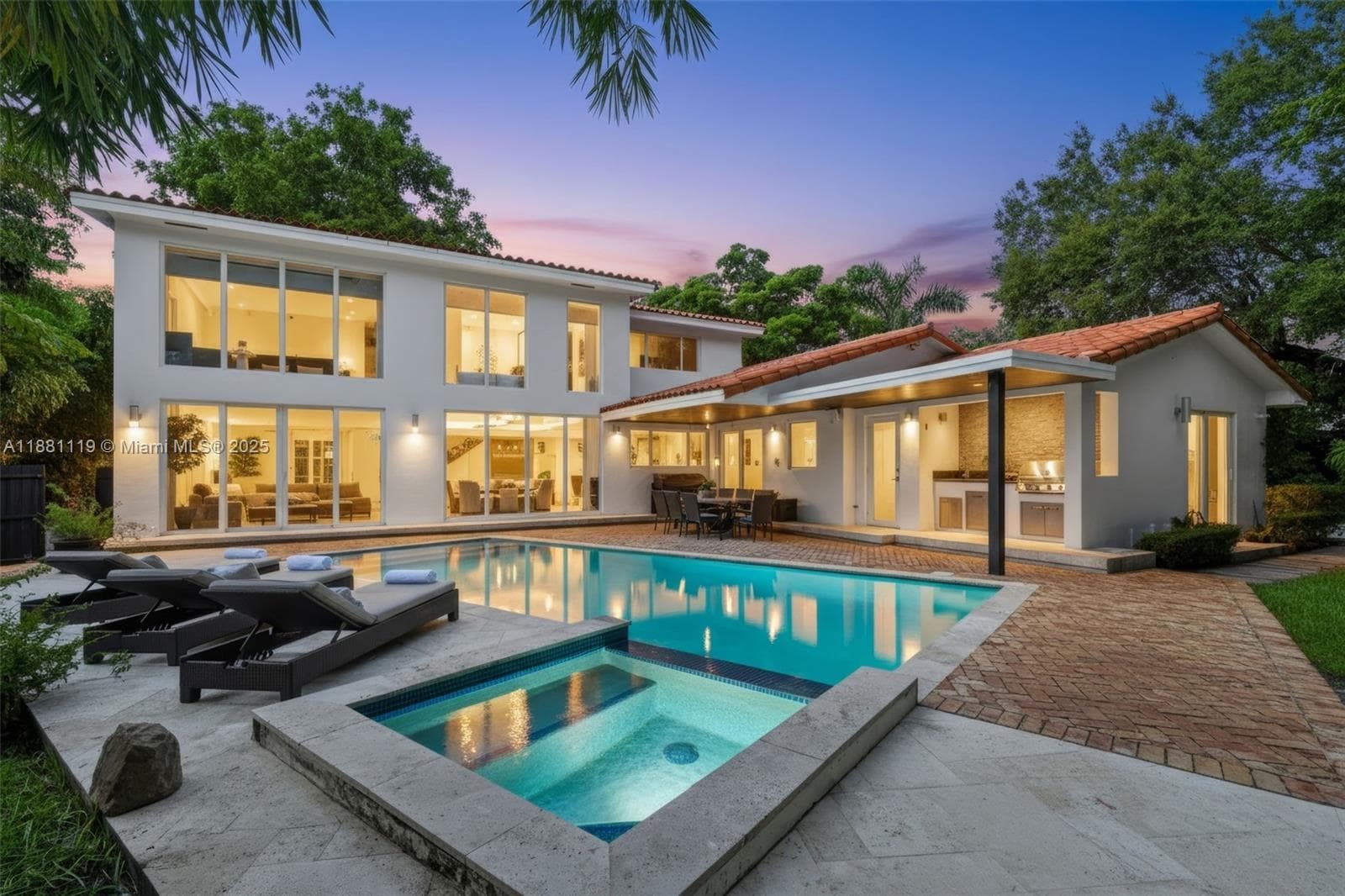 Single-family home at 575 Bay Point Rd, Miami, FL