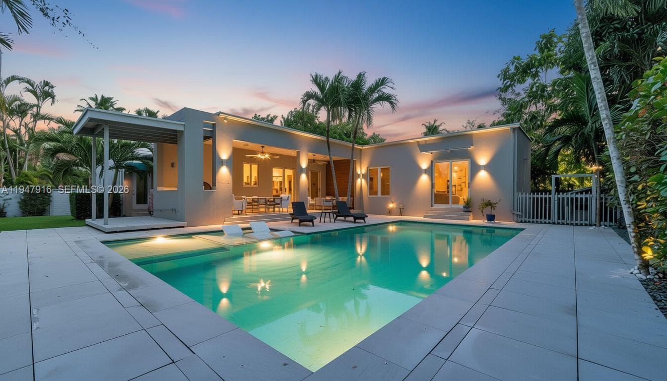 Single-family home at 760 NE 115th St, Biscayne Park, FL