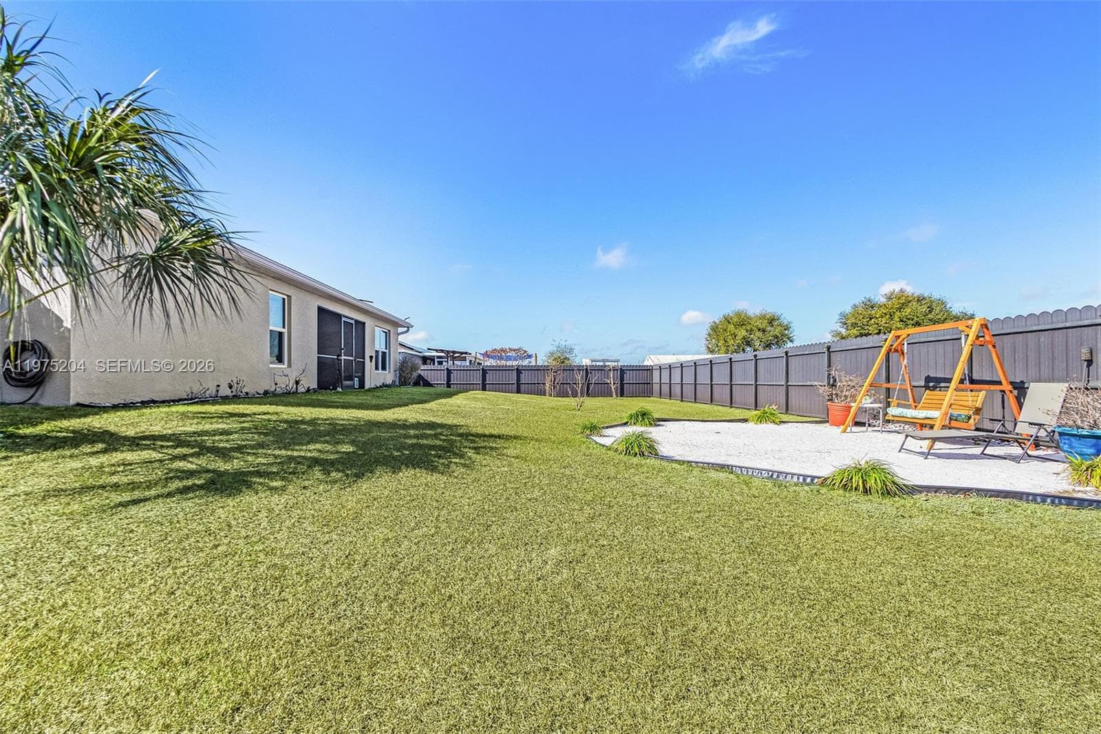 Back yard
