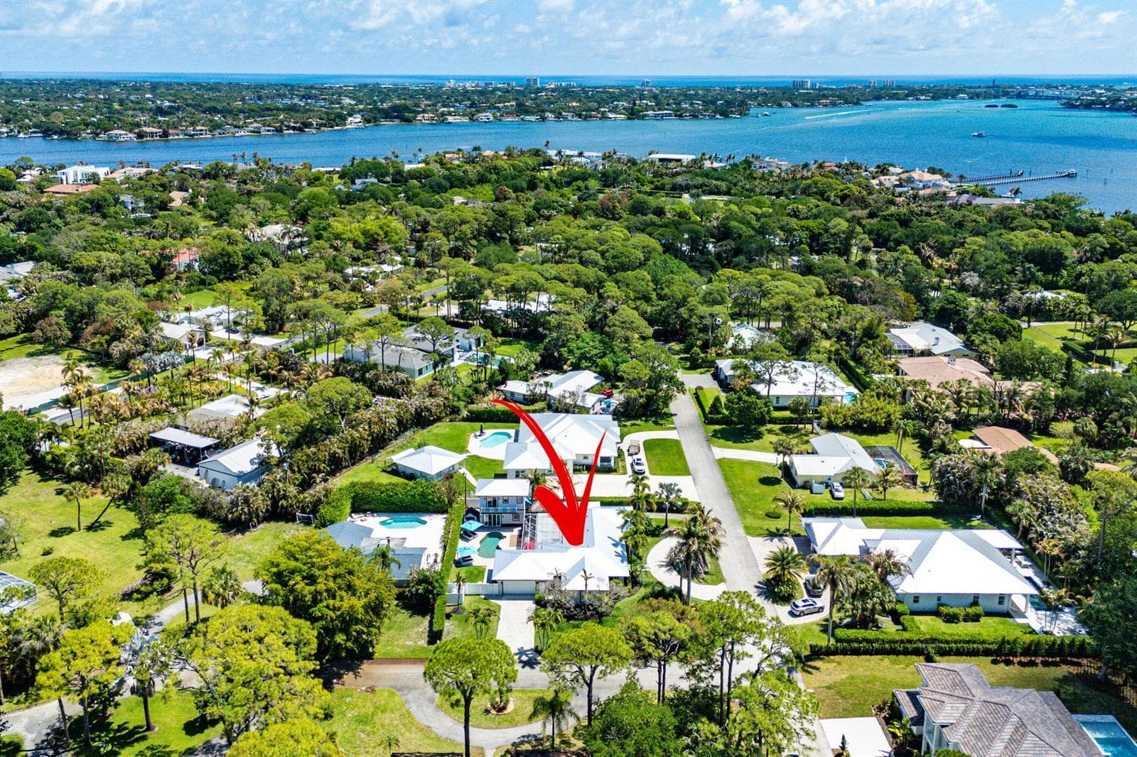 Single-family home at 5495 Hibiscus Road, Jupiter, FL