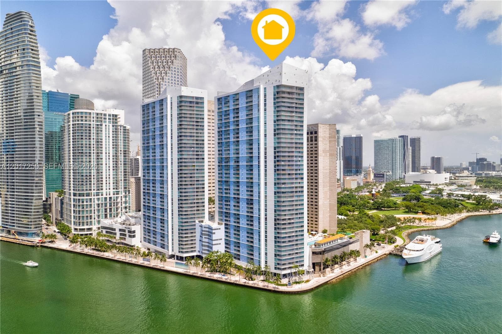 Condo at 335 S Biscayne Blvd, Miami, FL
