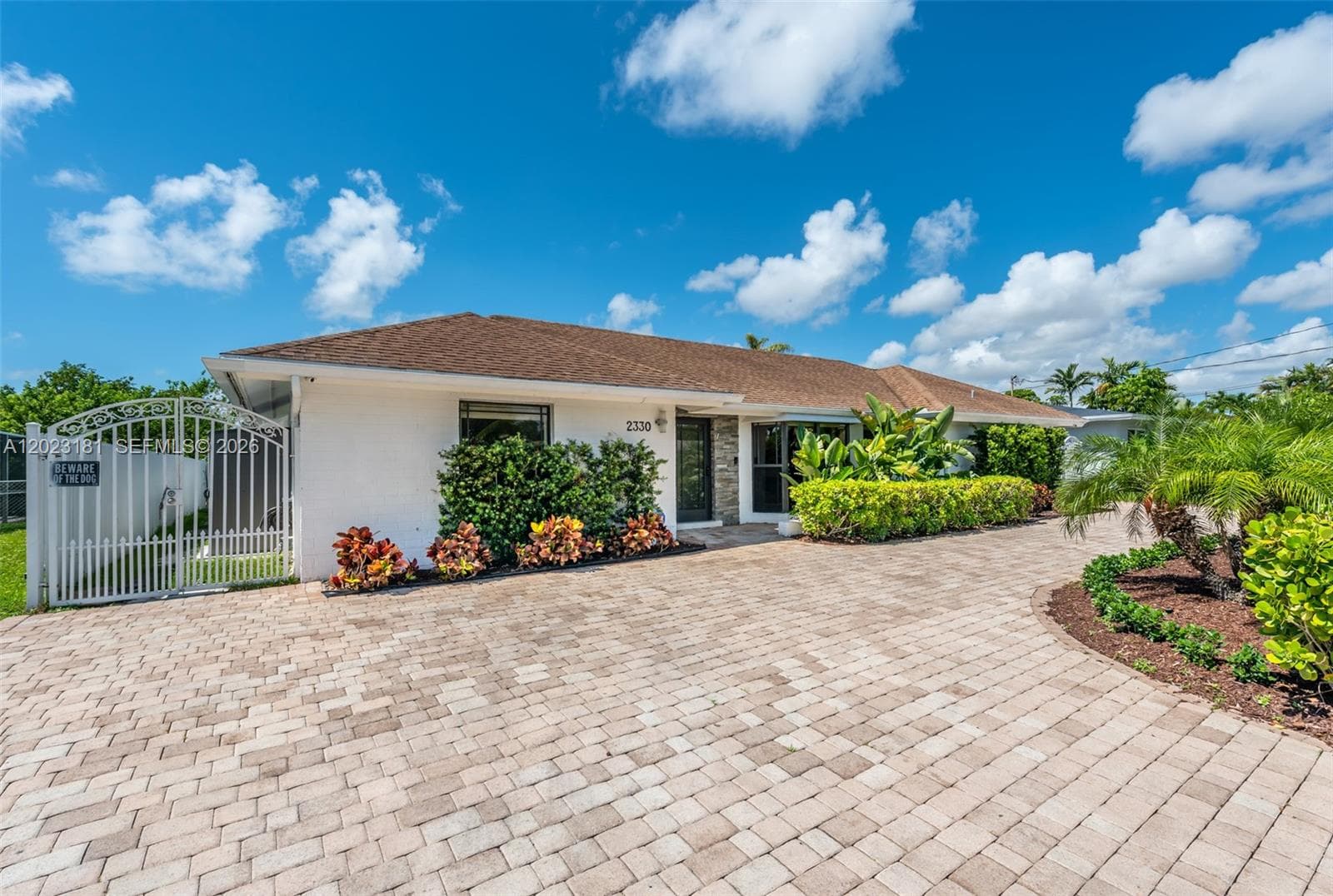 Single-family home at 2330 NE 195th St, Miami, FL
