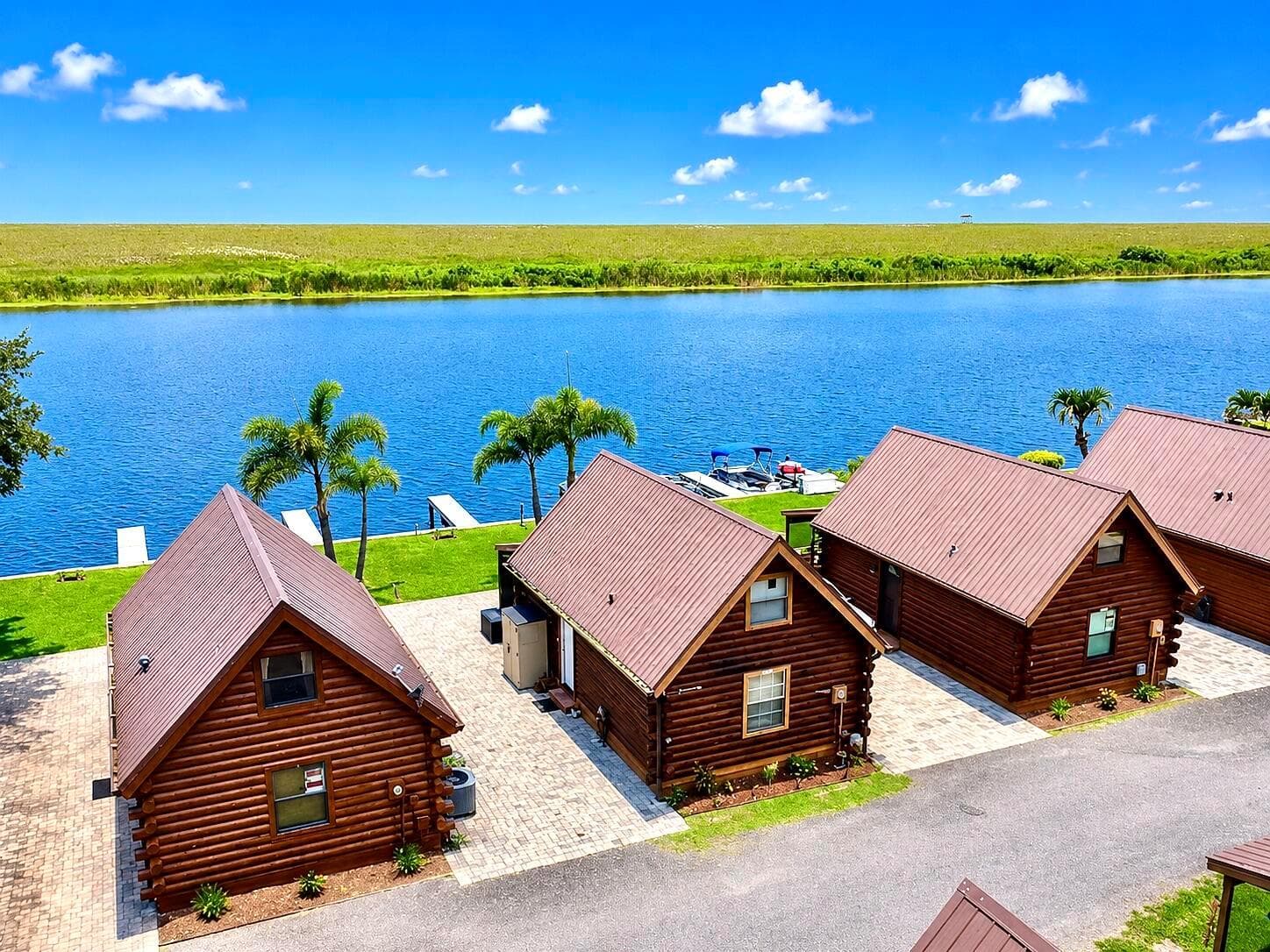 Aerial Canal View