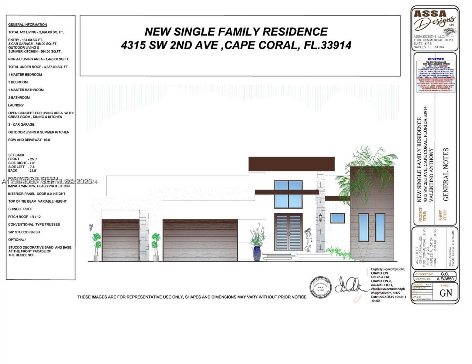 Single-family home at 4315 SW 2 Avenue, Cape Coral, FL