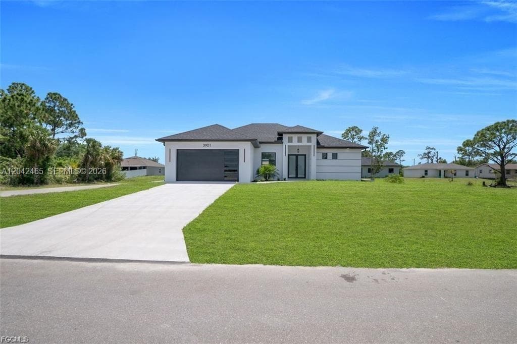 Single-family home at 3901 3rd ST SW, Lehigh Acres, FL