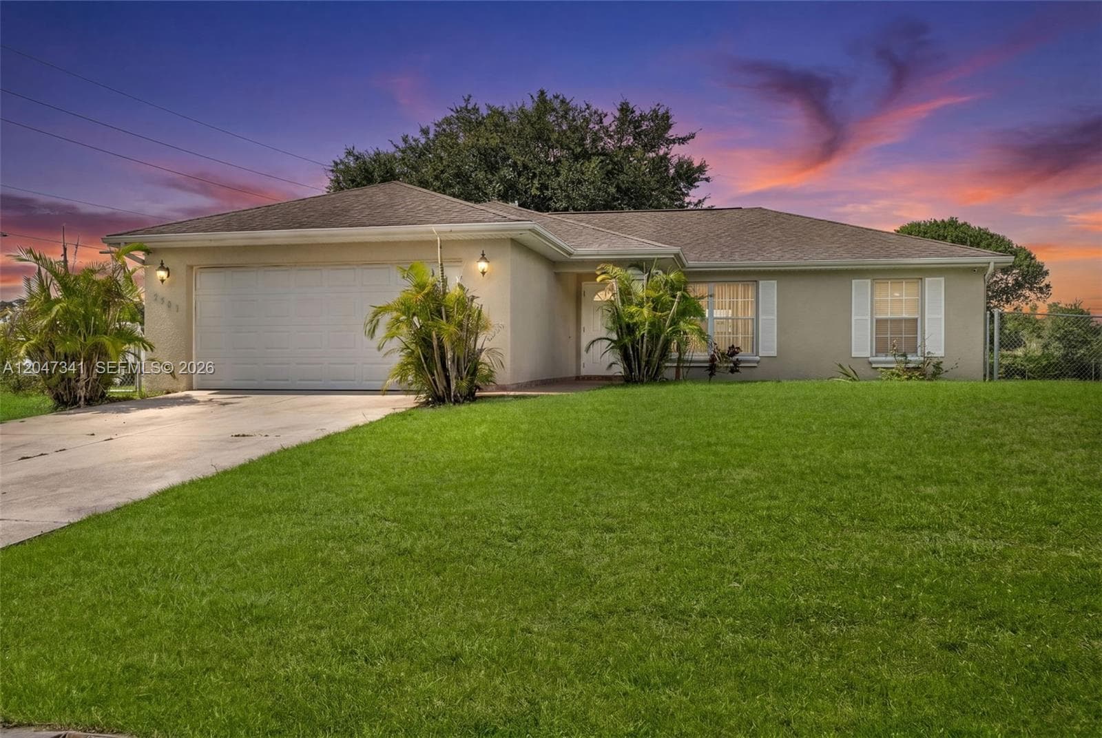 Single-family home at 2501 57th Street West, Lehigh Acres, FL