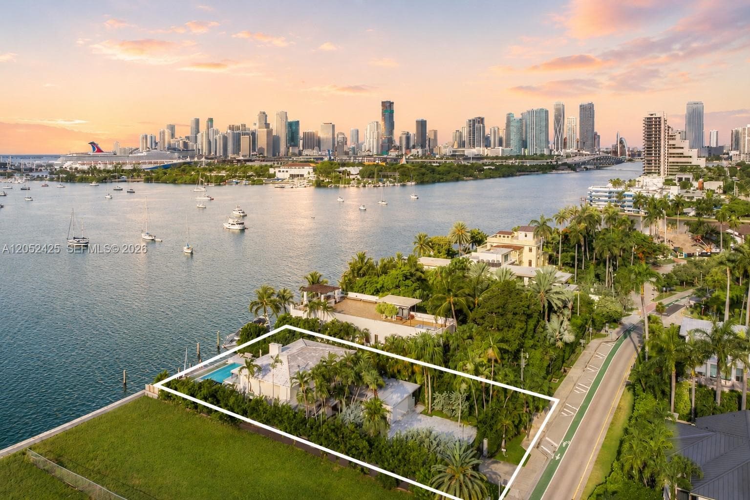 Single-family home at 1300 S Venetian Way, Miami, FL