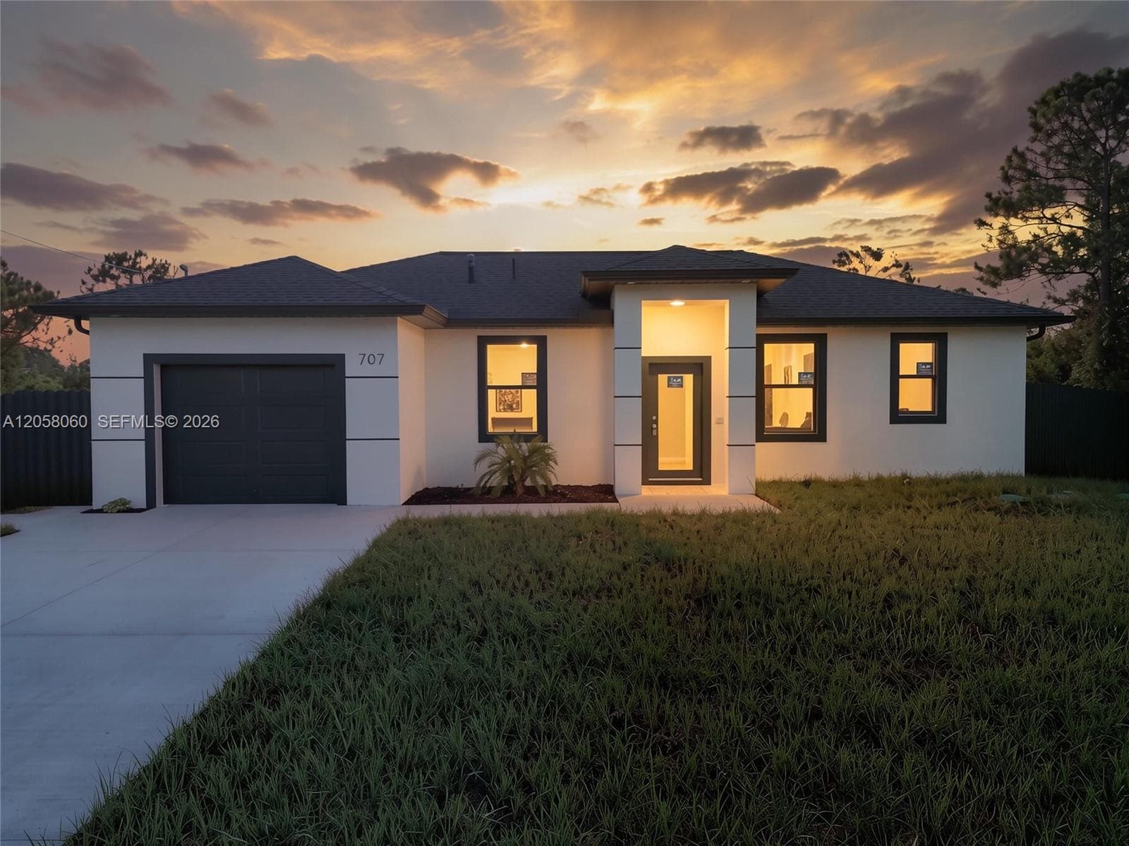 Single-family home at 707 BAHAMA AVE S, Lehigh Acres, FL