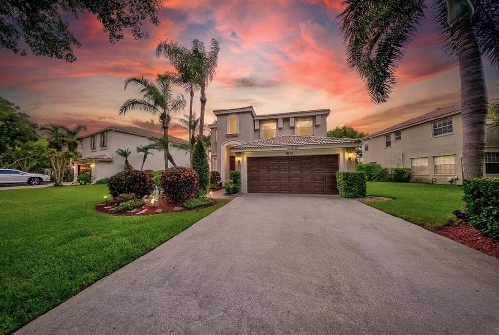 Single-family home at 9776 Woodworth Court, Wellington, FL