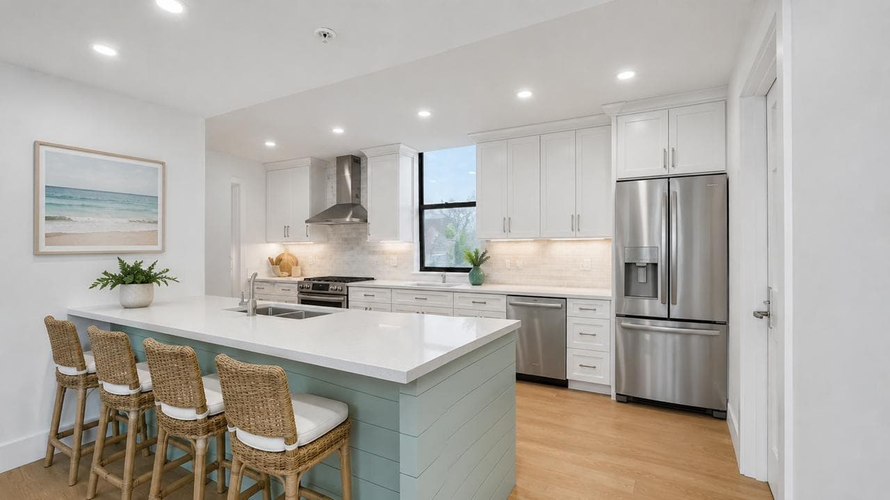 VIRTUALLY RENDERED KITCHEN