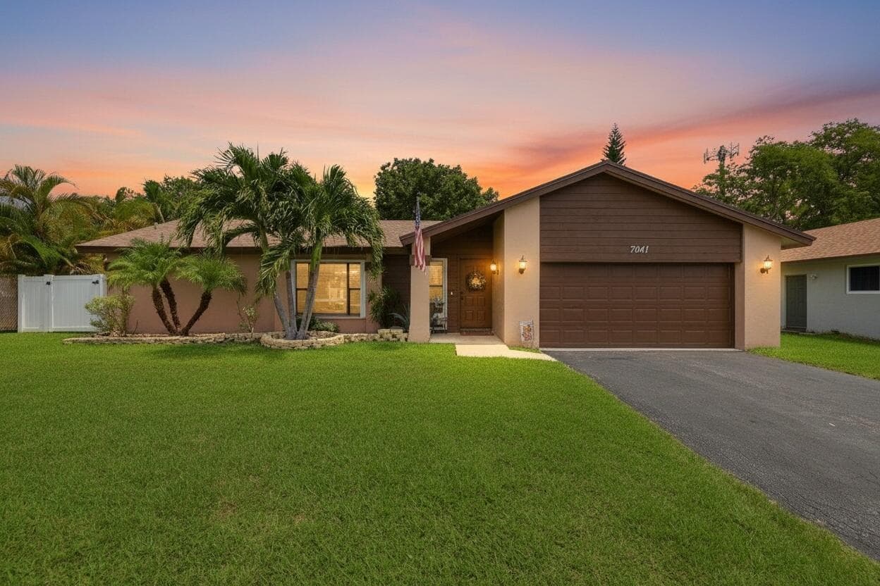 Single-family home at 7041 NW 23RD Street, Margate, FL