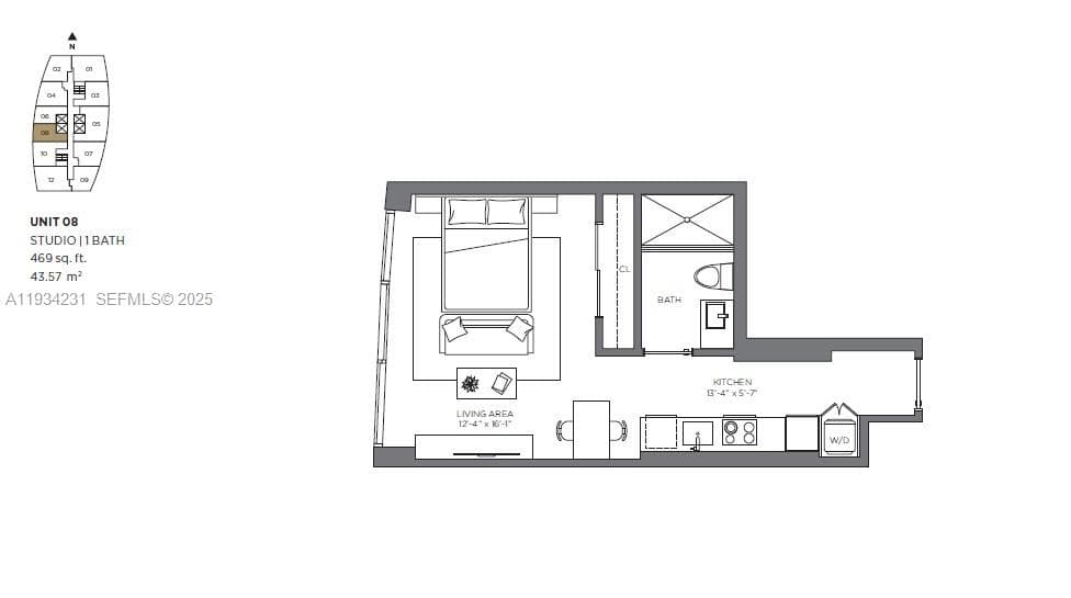 Condo at 225 N Miami Ave, Miami, FL